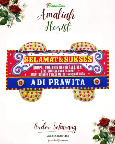 Papan Bunga Ucapan Selamat Banjarmasin Utara